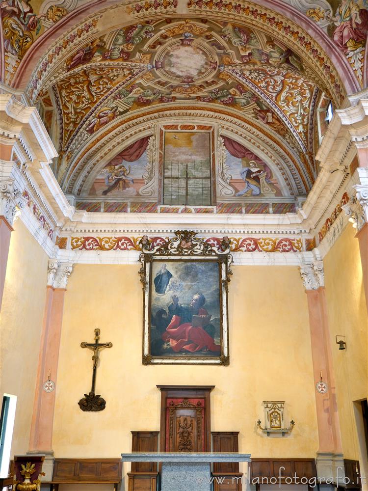 Benna (Biella, Italy) - Presbytery of the Church of St. John Evangelist